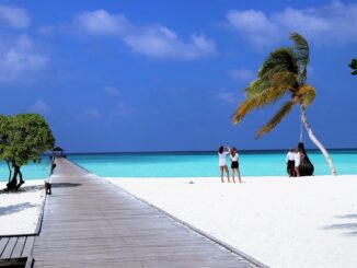Vacances en famille aux Maldives