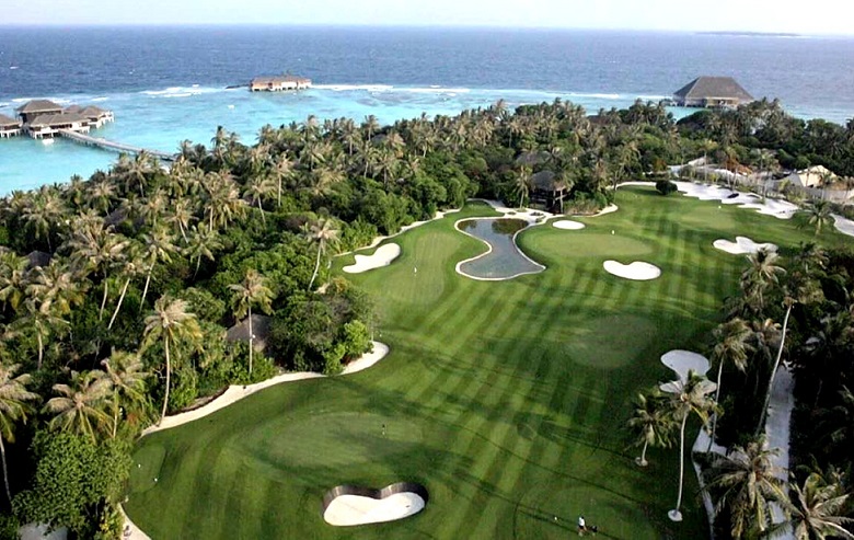 Velaa Private Island Golfplatz