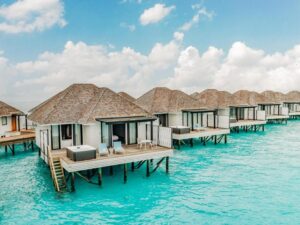 Villas sobre el agua en Nova Maldives