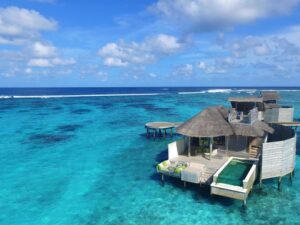 Villa sur pilotis Six Senses Laamu