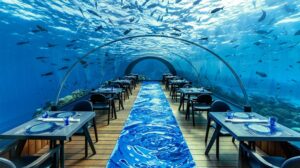 5.8 Restaurant sous-marin - Hurawalhi Island Resort