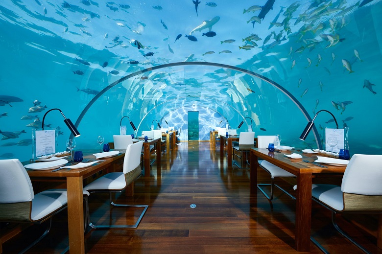 Ithaa Undersea Restaurant - Conrad Malediven Rangali-eiland