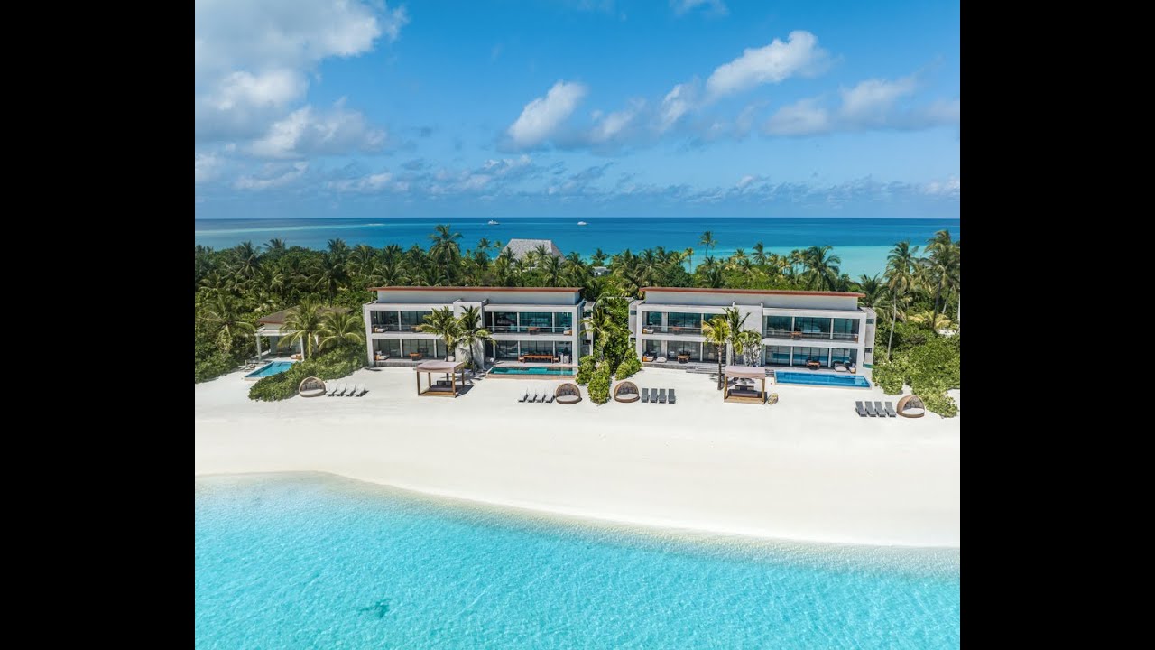 Kuda Villingili Resort Maldives – Résidence de plage de quatre chambres avec piscine privée