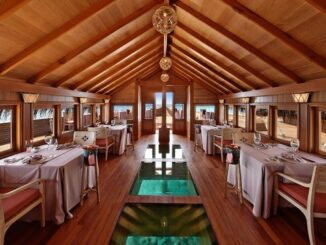 Restaurante Ba'theli em Milaidhoo