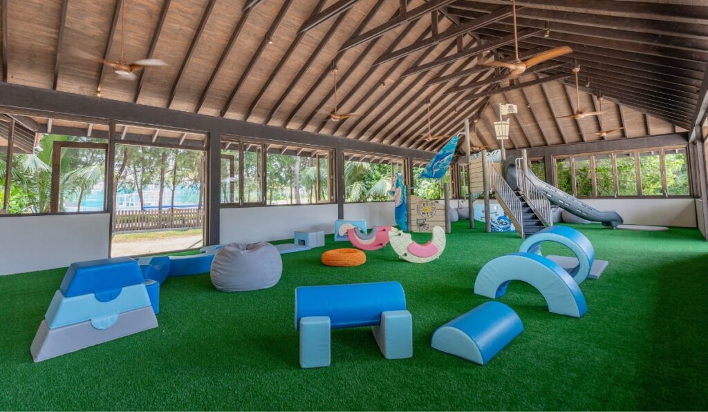 Área de atividades do Jawa Kids Club