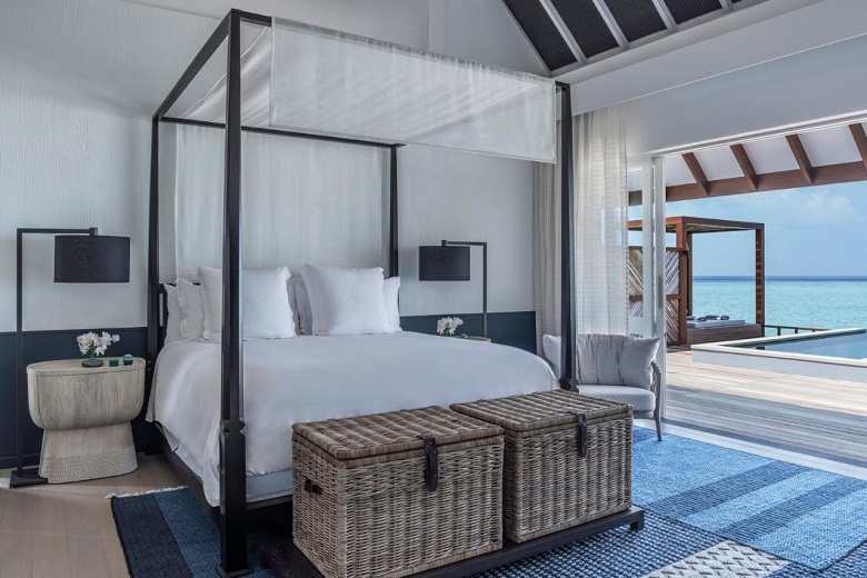 Four Seasons Maldive alla Landaa Giraavaru Overwater Villa