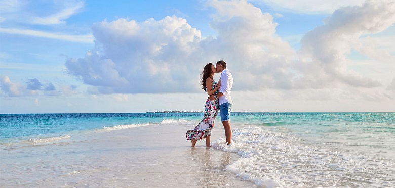 Romantik am Strand