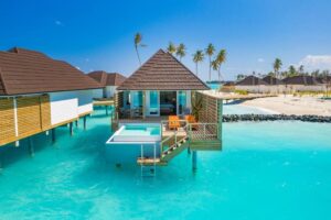 Sun Siyam Olhuveli, een resort met meerdere eilanden op de Malediven