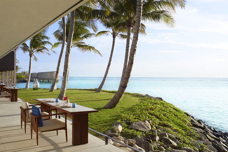 Итальянский ресторан La Locanda в отеле Ritz-Carlton Maldives