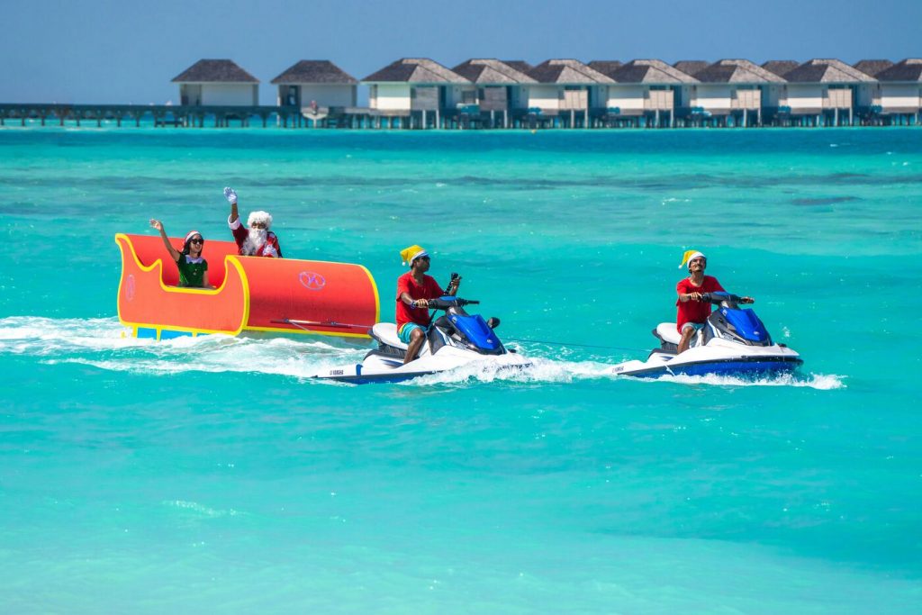 Kandima Maldives aquece a temporada de Natal com diversão temática de fogo e gelo