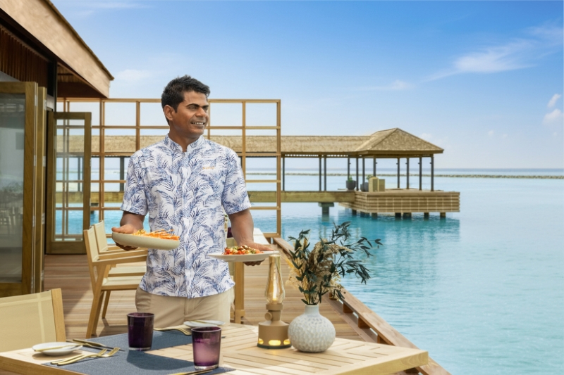 Milos Greek Restaurant at Nala Maldives