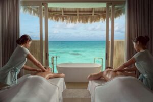 The overwater Spa by JW
